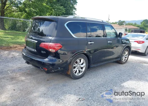 2011 Infiniti Qx56 from USA, damaged, VIN JN8AZ2NE4B9003321